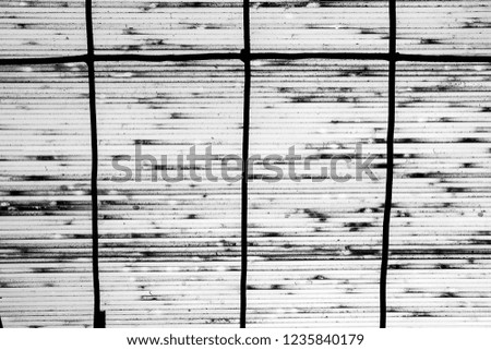 Abstract black and white thick wire background