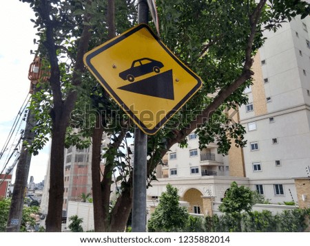Brazilian Slope sign.