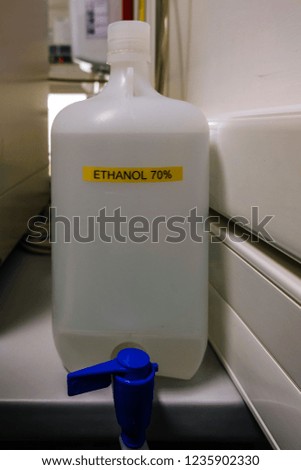 Ethanol 70 at the Laboratory