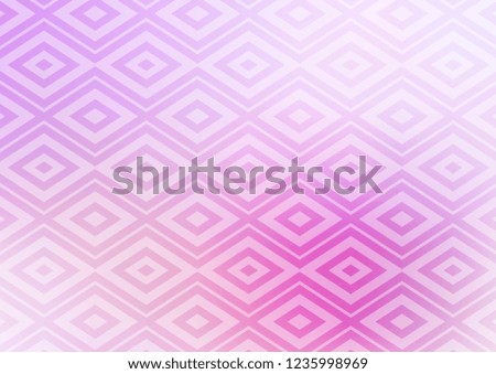 Light Pink, Blue vector template with sticks, squares. Colorful lines, squares on abstract background with gradient. Pattern for business booklets, leaflets.