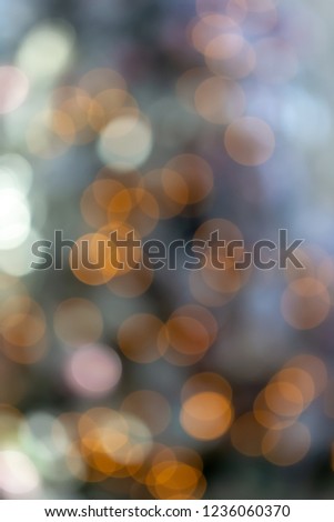 Blurred christmas lights background. Abstract light bokeh.