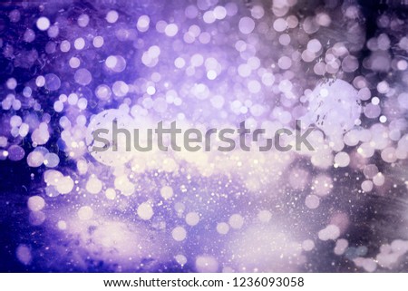 Picture blurred for background abstract and can be illustration to article of bokeh light