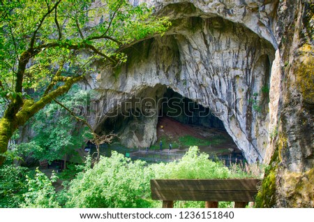 Mountain Zlatibor, entrance to Stopica cave