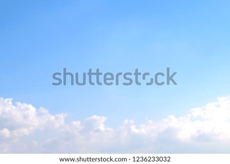 sky beautiful, blue sky clouds white, sky soft clear, fluffy clouds on sky for background (copy space for design)