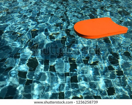 Orange Swimming foam for swimming pool safety