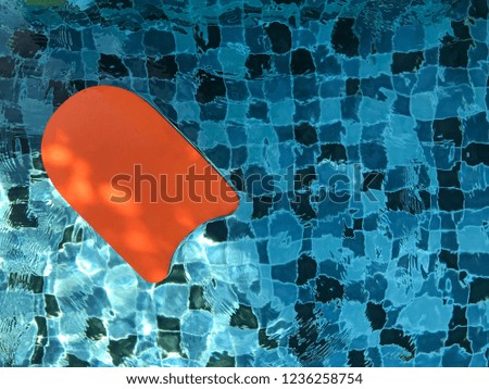 Orange Swimming foam for swimming pool safety