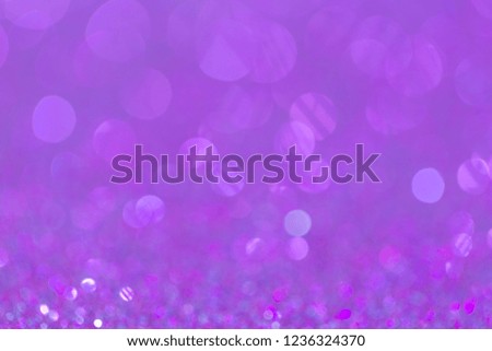 Abstract elegant pink purple glitter vintage sparkle with bokeh defocused for party invitation happy New Year, birthday card