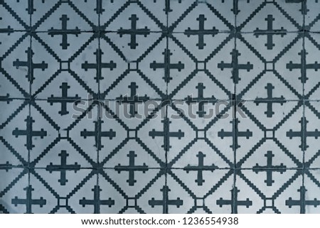 Vintage tiles intricate details for a decorative look. Ceramic paint floor, ornament. Traditional ceramic mosaic tile seamless pattern illustration mixed with modern vibrant colors and shapes in patch