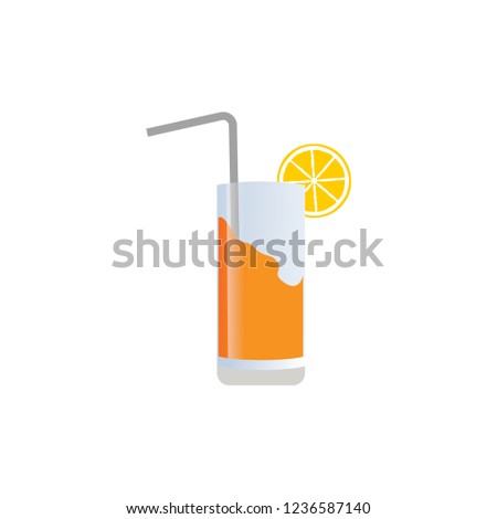 Lemonade drink graphic design template vector illustration
