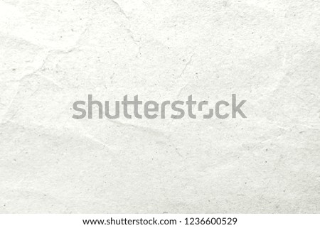 White crumpled paper pattern and texture for background.