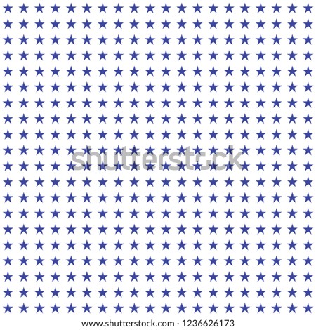 Small Stars Pattern Navy Blue Background