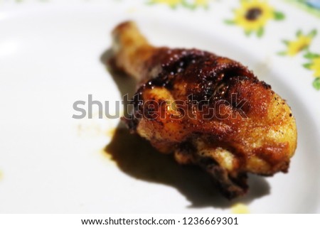 Grilled chiken legs
