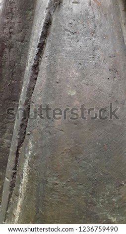 Uneven old bronze surface. Vintage background