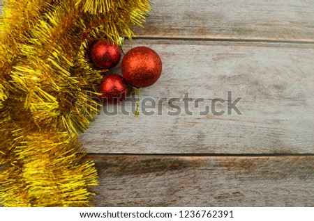Christmas background new year winter tree gifts nuts bumps