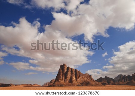 Wadi Rum hill