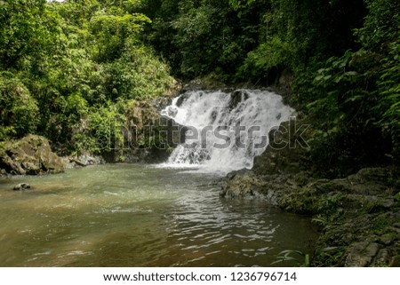  Waterfall in the jungle of Gamboa, Panama