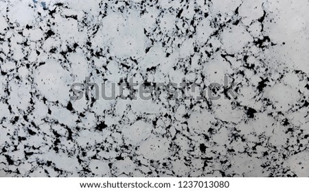 Marble was made from oil paint drop on a water.