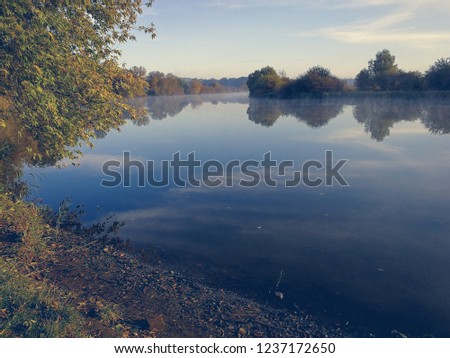 Beautiful pond background