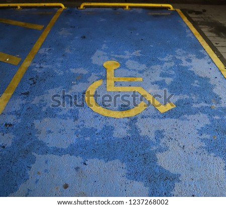 Disabled parking Classic.artvin