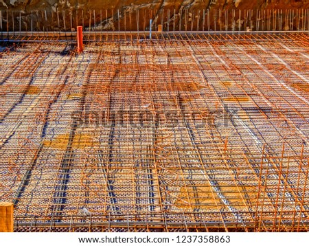 Foundation for house construction