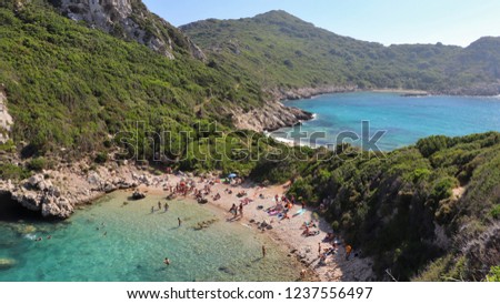 Beautiful Porto Timoni Beach. Location: Europe, Greece, Corfu