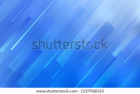Light BLUE vector pattern with sharp lines. Blurred decorative design in simple style with lines. Smart design for your business advert.