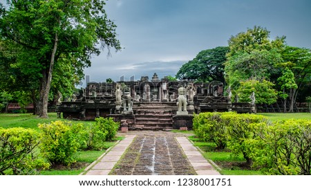 Phimai historical park. Prasat Hin Phimai Nakhon ratchasima Thai 