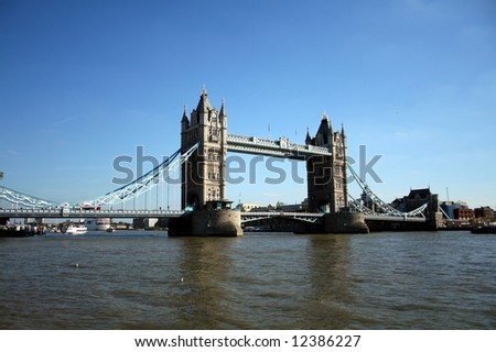 Tower Bridge under blue sky