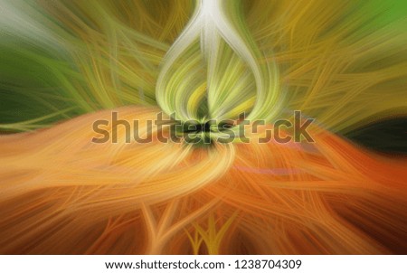 Digital abstract 3D rendered background design. Energy fractal illustration with soft connecting lines.