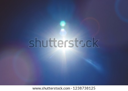 A graphically enhanced soft focus lens flare textured mask/overlay design.