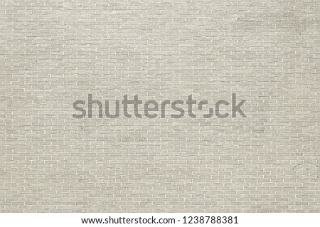 Old white brick wall background texture close up