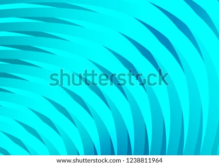 Light BLUE vector background with straight lines. Blurred decorative design in simple style with lines. Best design for your ad, poster, banner.