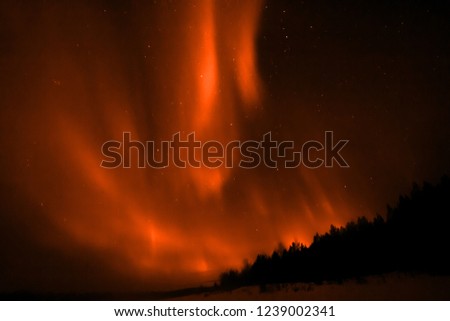 Aurora borealis Lapland