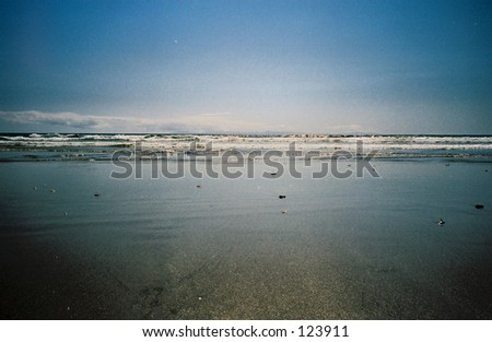 Ocean breeze beach