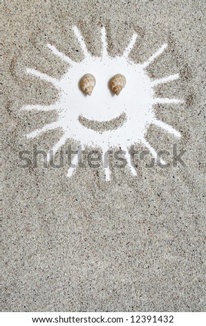 Sandy sun - similar available