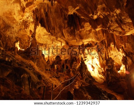 Cerovac Caves in the Velebit Nature Park, Croatia / Cerovacke spilje u parku prirode Velebit, Hrvatska / Die Cerovac-höhlen oder Hoehlen (Hohlen) von Cerovac im Naturpark Velebit, Kroatien