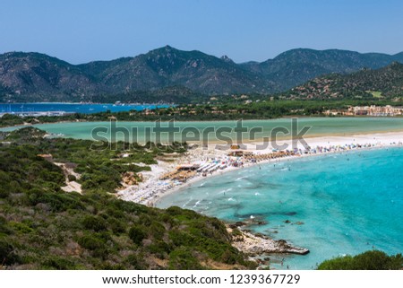 Beach of Sardinia (Porto Giunco)