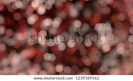 Bokeh abstract texture. Colorful. Defocused background. Blurred bright light. Circular dots. Christmas eve time. Bright lights on dark background.