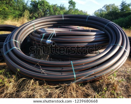 field strore of pipe Agricultural machinery
