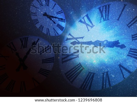Image traveling in space and time