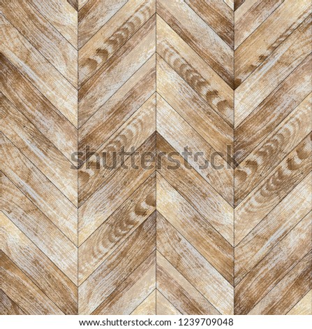 Parquet chevron bleached oak seamless floor texture