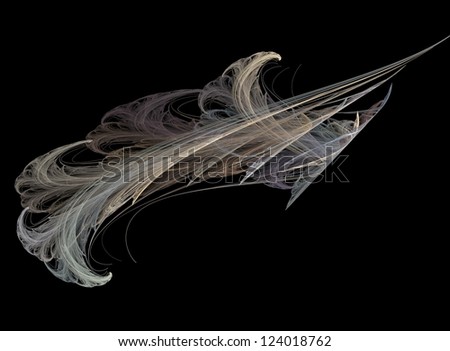 Fractal, feather