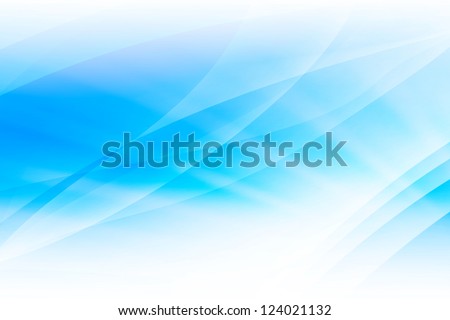 Blue Light Wave Abstract Background Royalty-Free Stock Photo #124021132