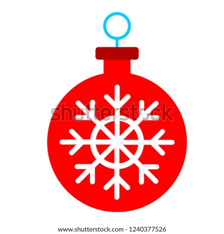 vector of house door ornaments on Christmas