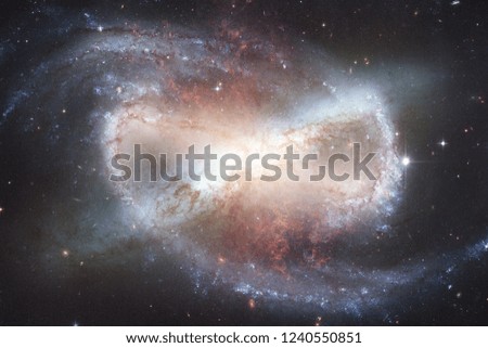 Nebula in beautiful endless universe. Awesome for wallpaper and print. Elements of this image furnished by NASA