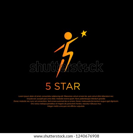 5 Star Logo. 