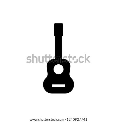 guitar icon vector
