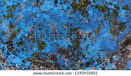 Close up surface of weathered paint on walls in high resolution