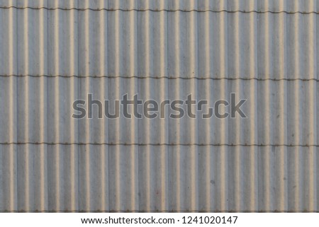 Grey tiles roof background. Roofing texture