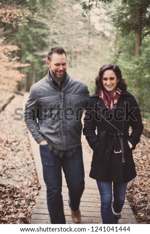 Couple Photoshoot in the Woods